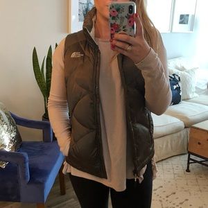 North Face puffy vest